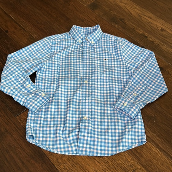 Vineyard Vines button down shirt. Size 7 - Picture 1 of 3